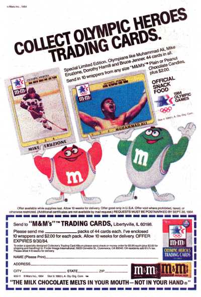 Olympic Trading Cards